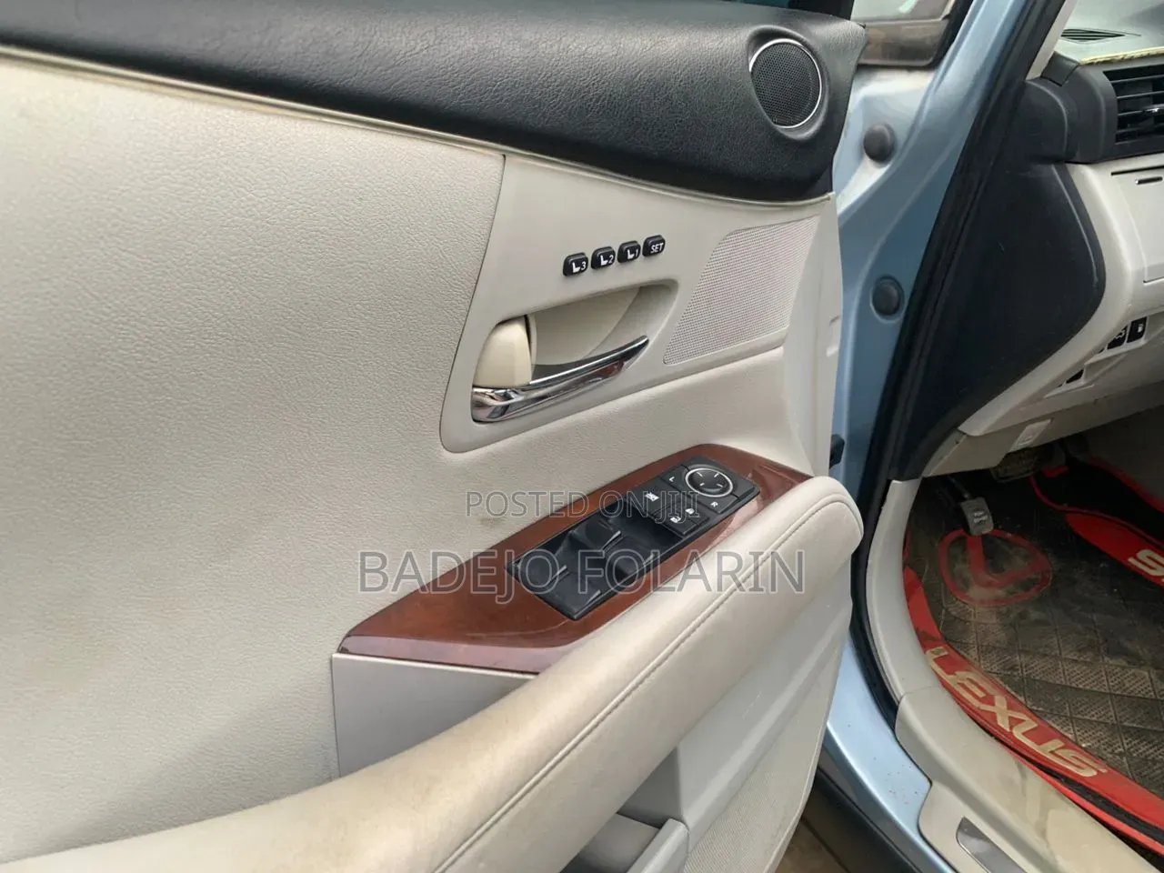 Lexus RX 2012 Blue