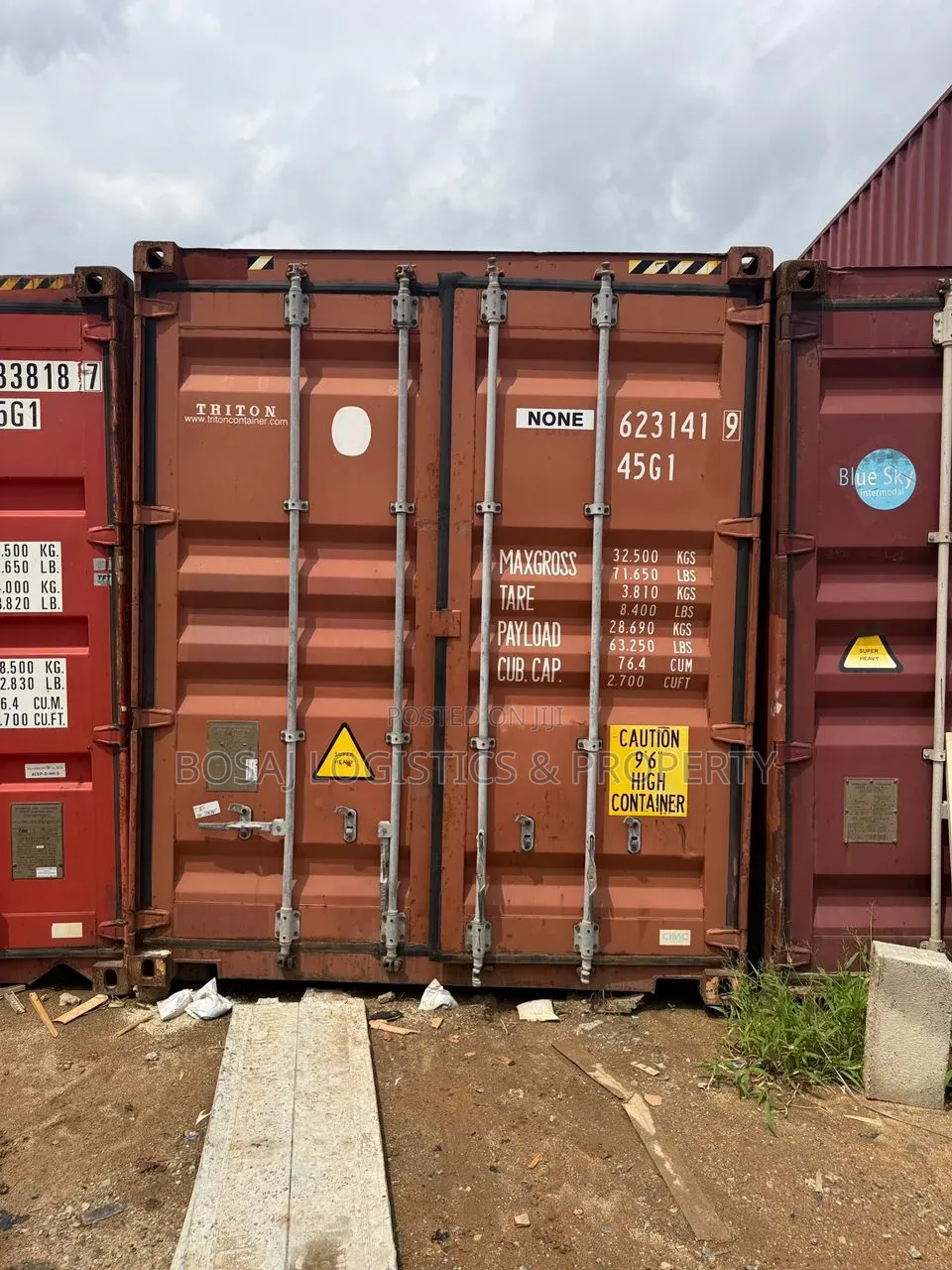 20ft Empty Container