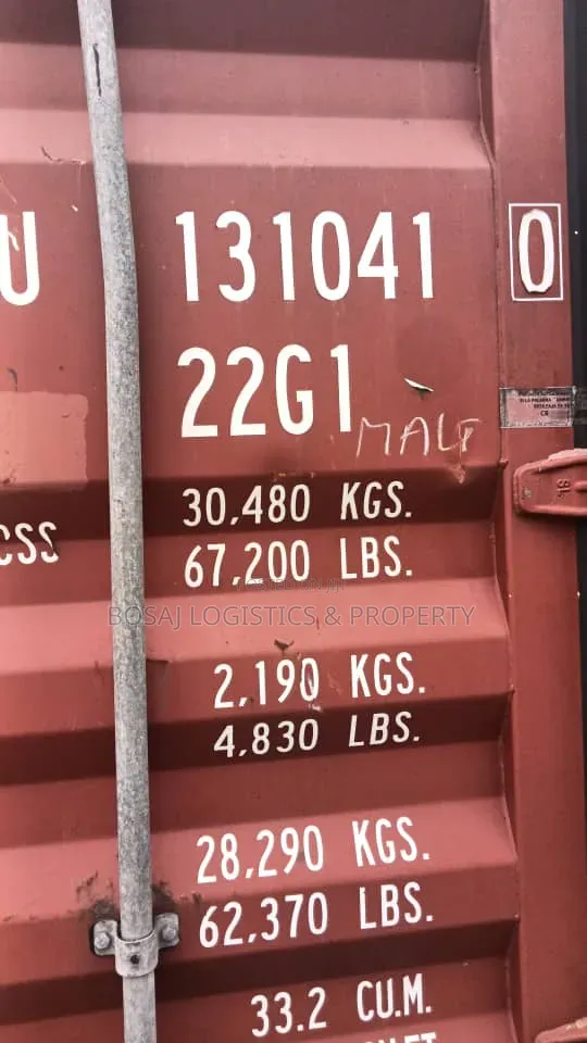 20ft Empty Container