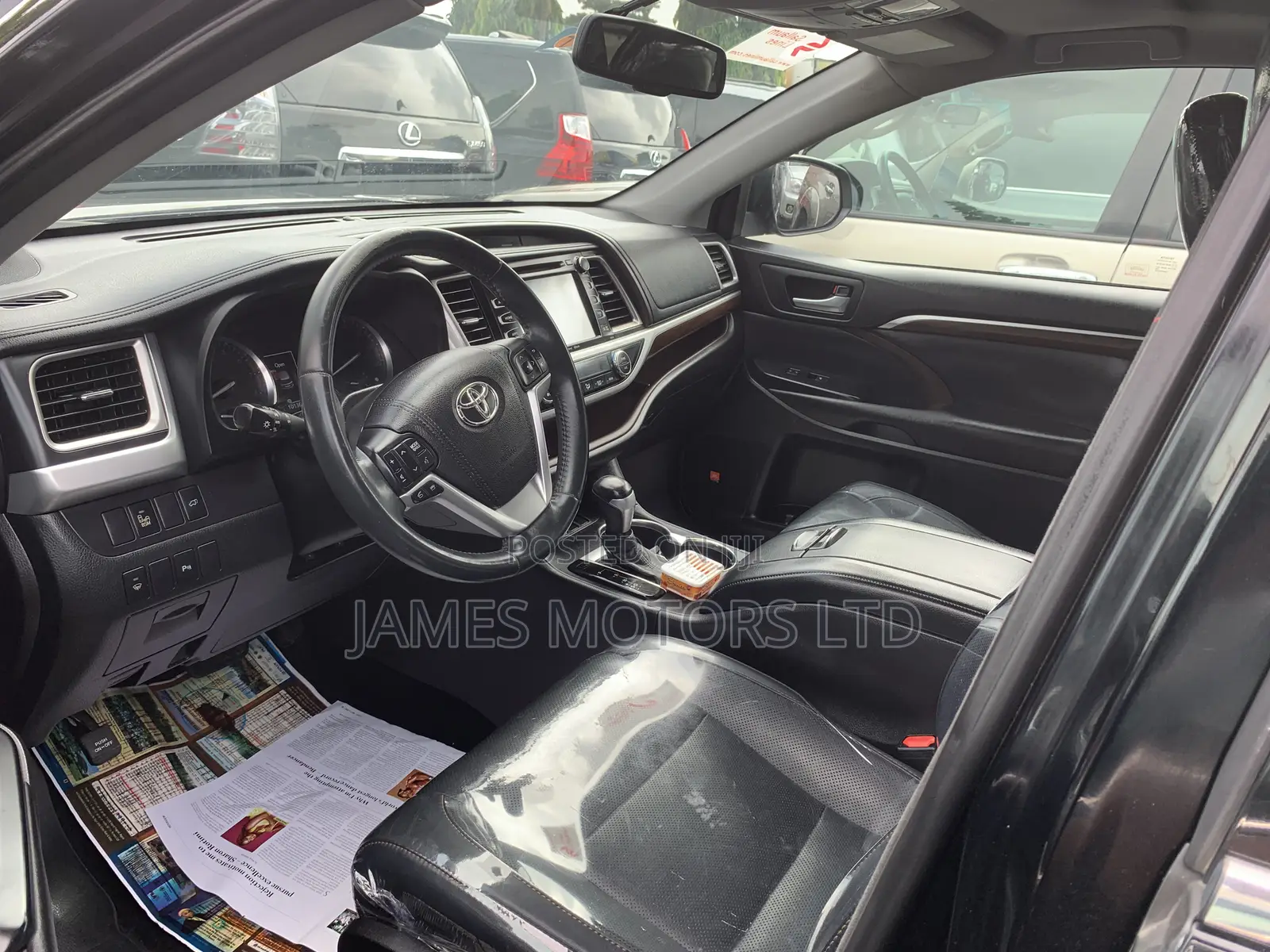 Toyota Highlander 2016 Black