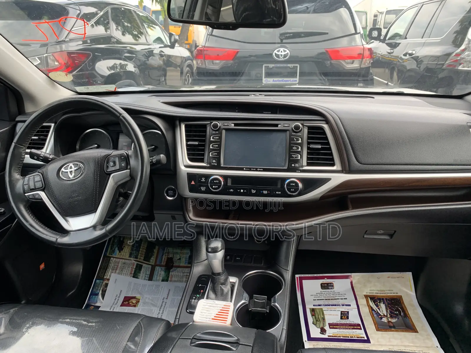 Toyota Highlander 2016 Black