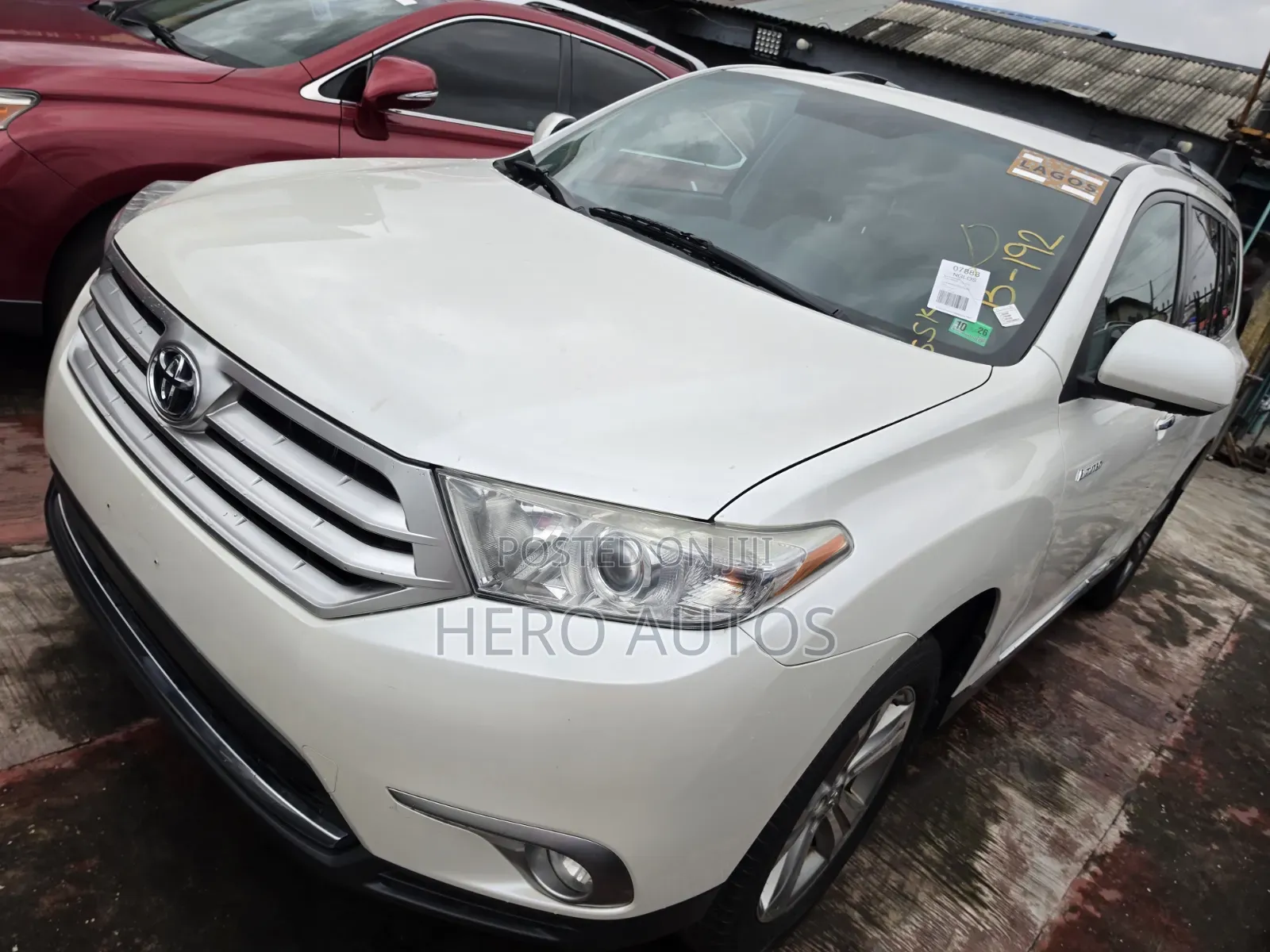 Toyota Highlander 2013 White