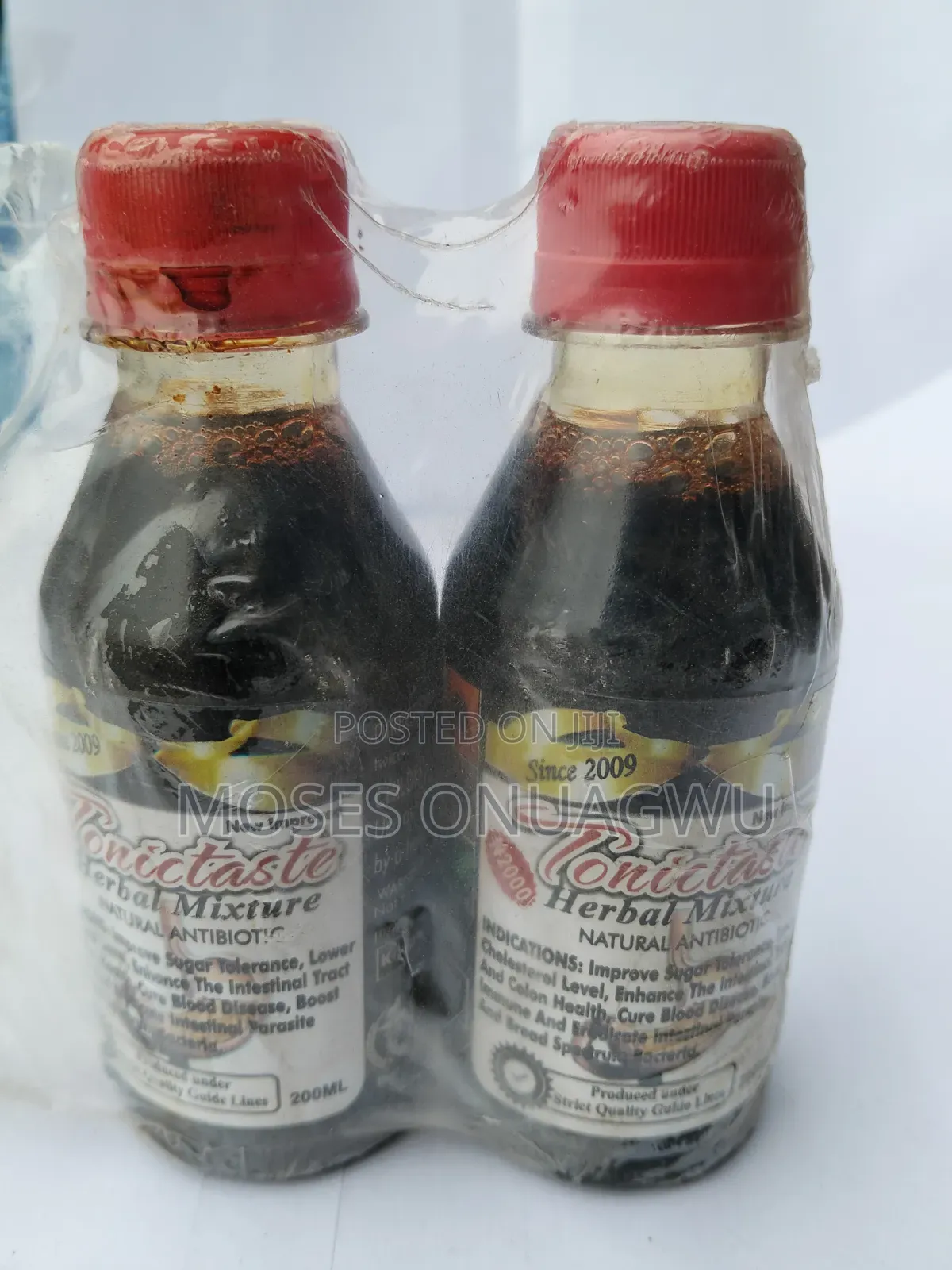 Tonic Taste Herbal Mixture Natural Antibiotics