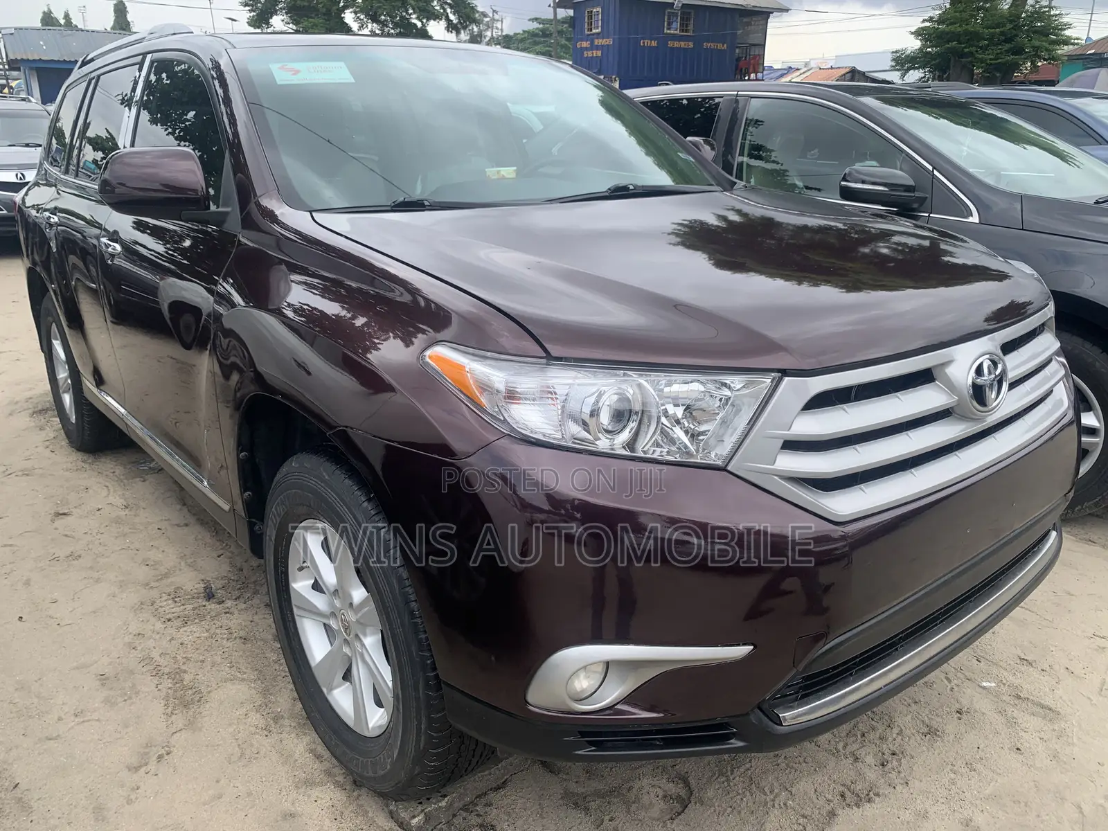 Toyota Highlander Limited 3.5l 4WD 2013 Burgundy