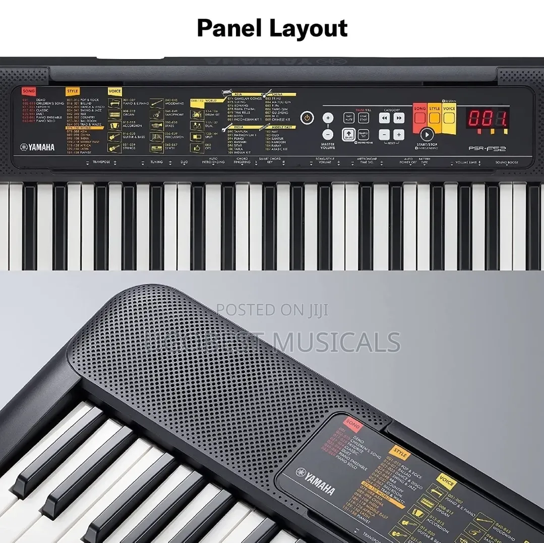 Yamaha PSR F52 Keyboard for Everyone to Enjoy