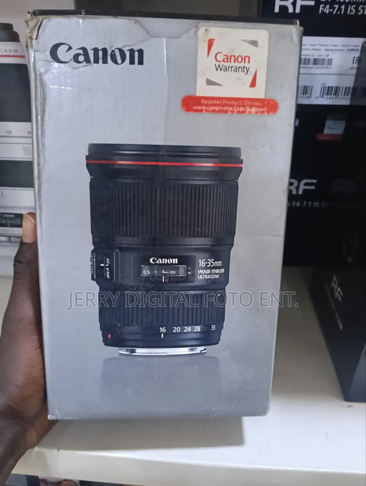 Canon Lens Ef 16-35mm F2.8