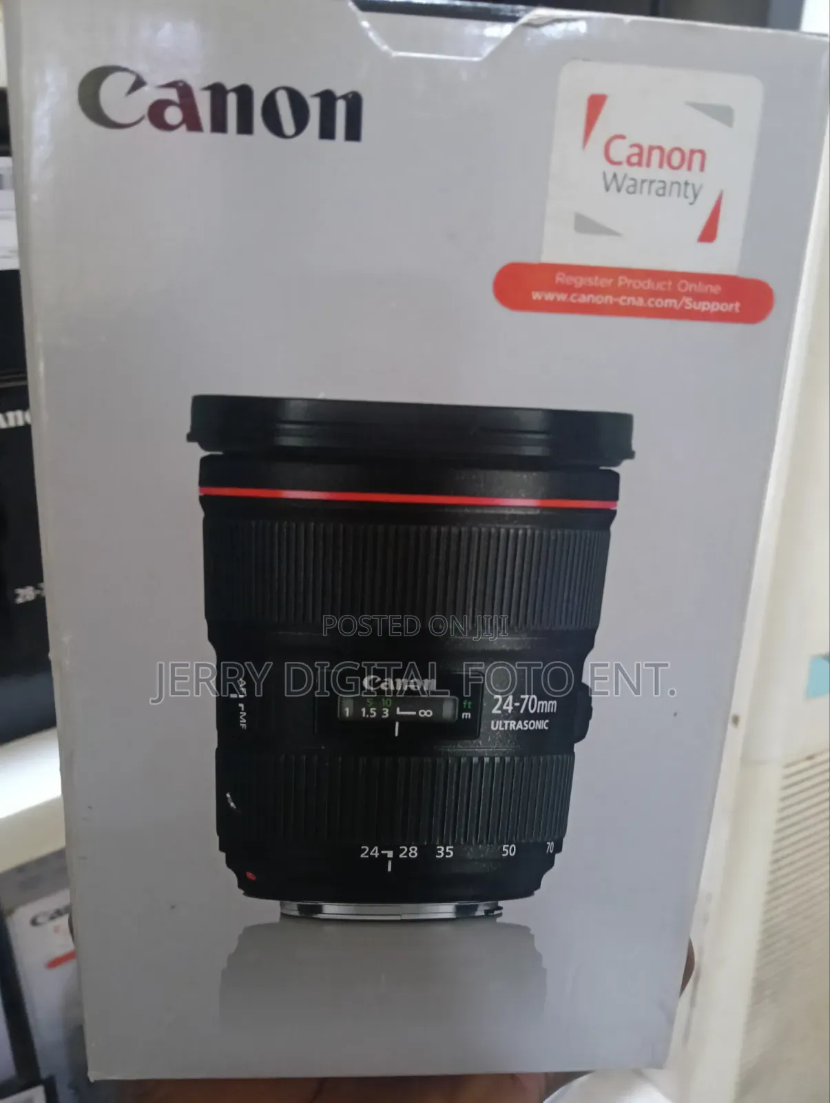 Canon Lens Ef 24-70mm F2.8