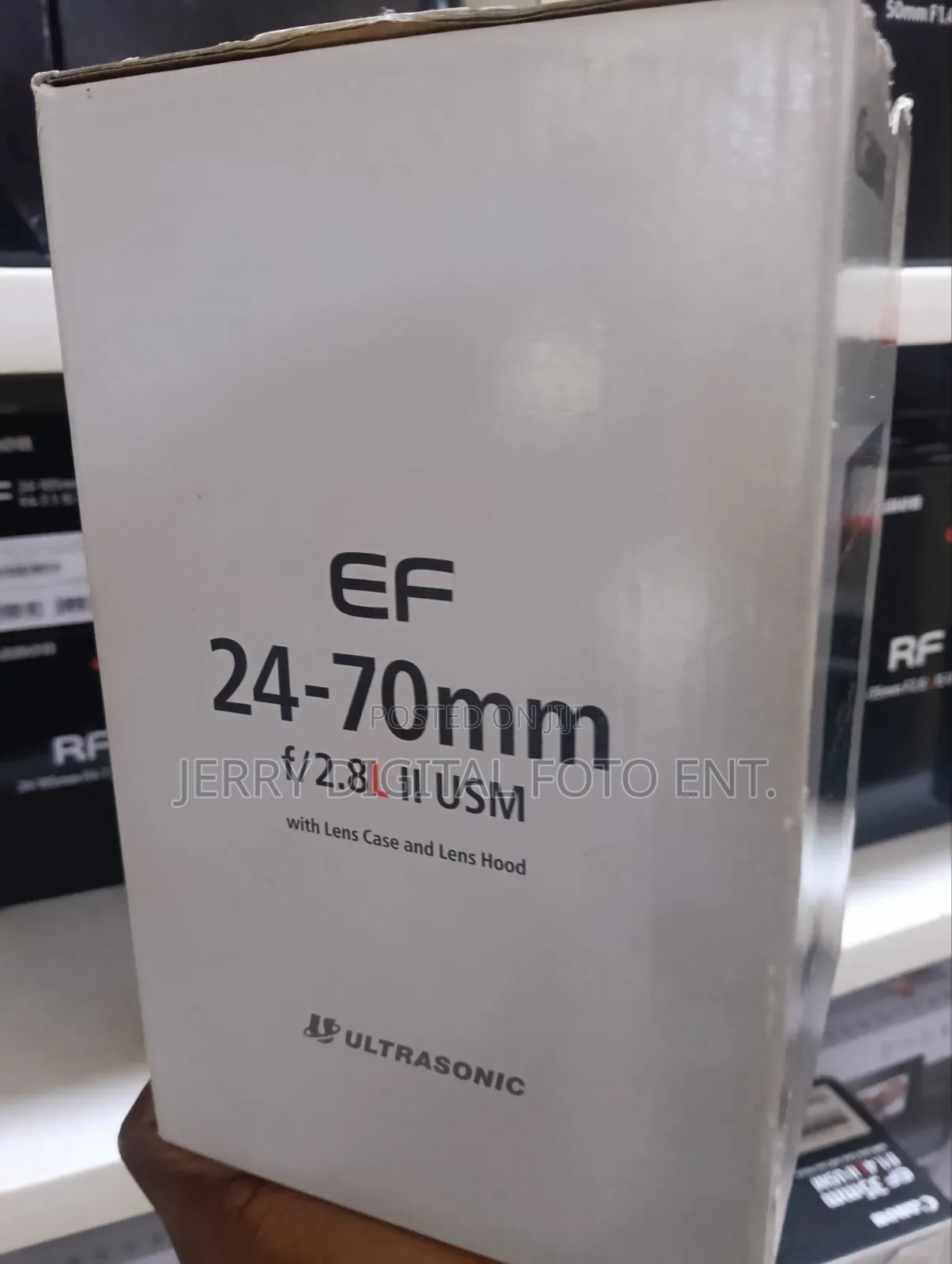 Canon Lens Ef 24-70mm F2.8