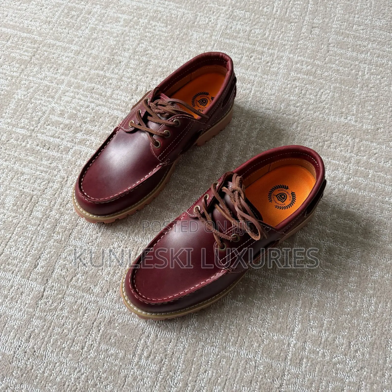 Original Authentic 3-Eye Lug Boot Shoes