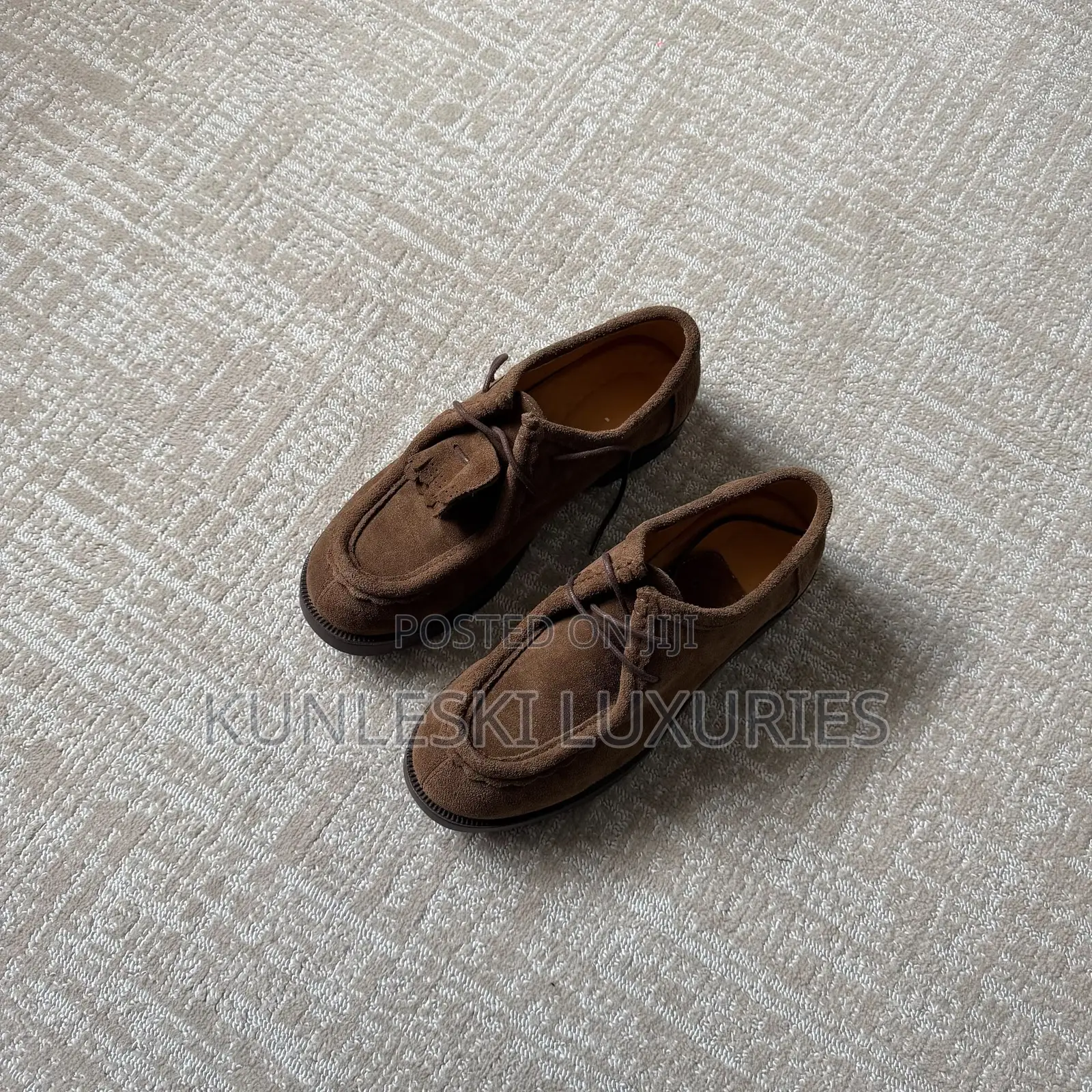Original the Modified Clarks Tassel Extend Brown / Olive Green Shoes