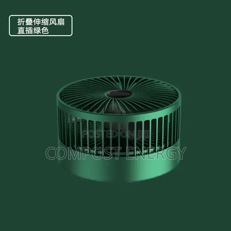 Telescopic Rechargeable Folding Fan