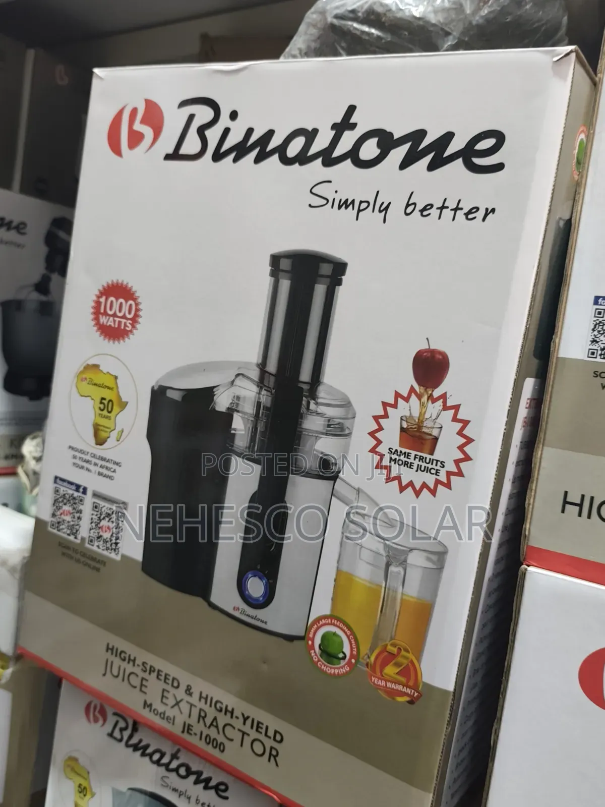 Original Binatone Juice Extractor 1000w