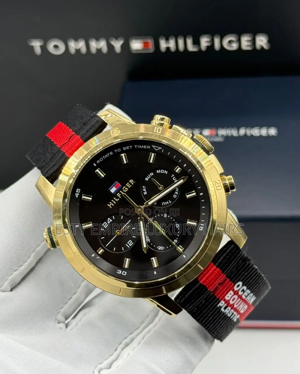 Quality Luxury Tommy Hilfiger Men Wristwatch