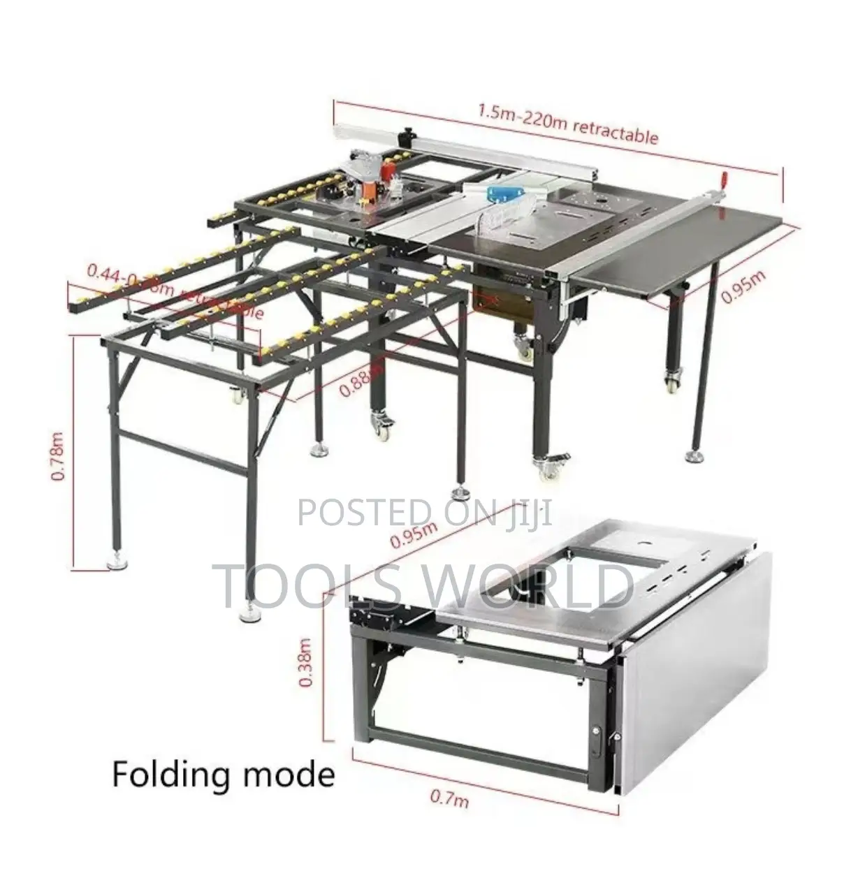 5 in 1 Multifunction Woodworking Machine for Mdf, Cabinets Furniture