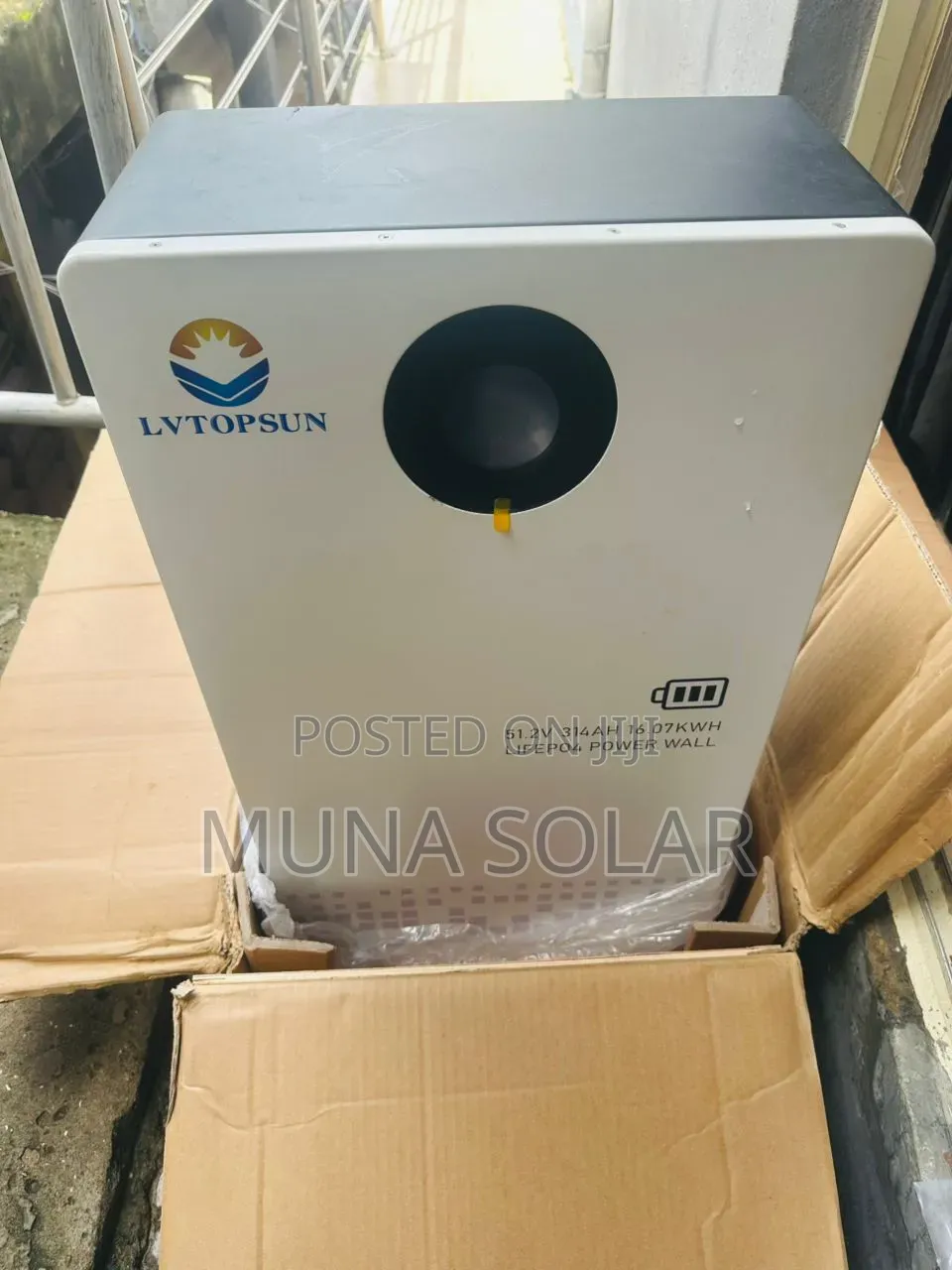 16kwh 51.2v Lvtopsun Solar Lithium Battery
