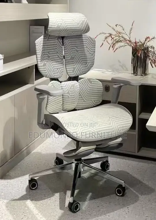 Ergonomic Office Chair With Dynamic Lumbar Support