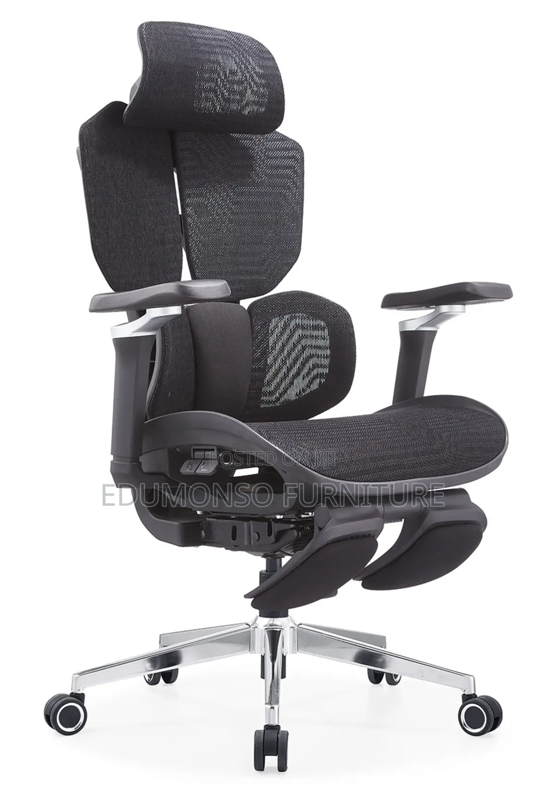 Ergonomic Office Chair With Dynamic Lumbar Support