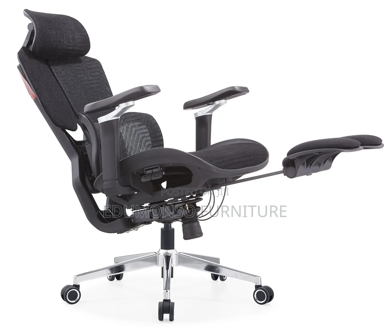 Ergonomic Office Chair With Dynamic Lumbar Support