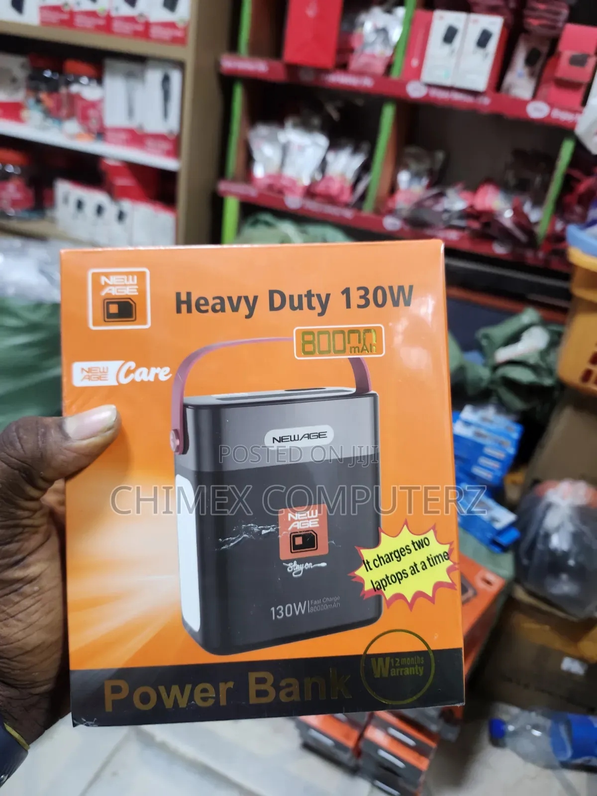 Newage 80000mah (130w) Power Bank