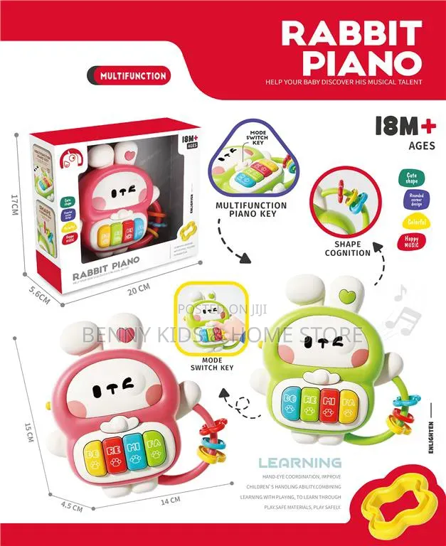 Multi Functional Rabbit Piano