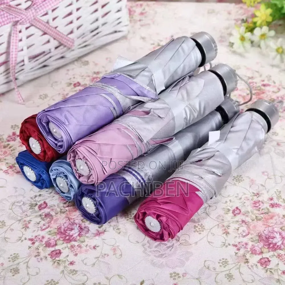 Silver Mini Umbrella for Gift SND Souvenir