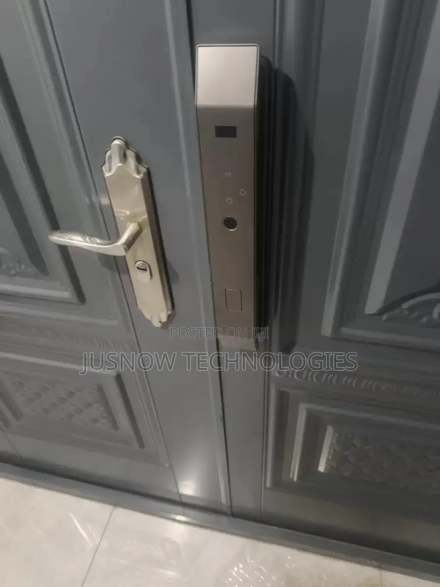 Smart Door Lock – Fingerprint, Password, Card App Control