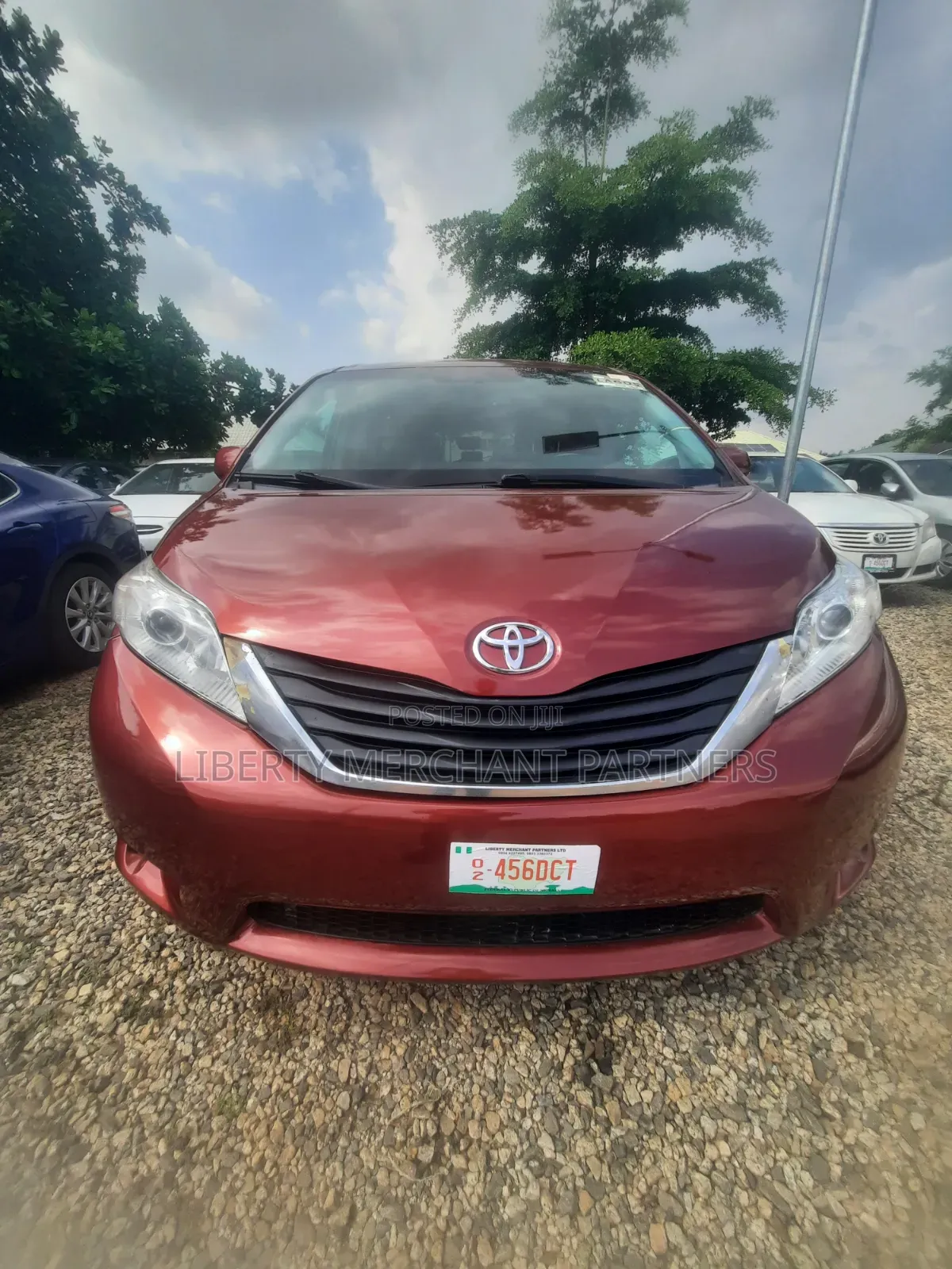 Toyota Sienna XLE 7 Passenger 2011 Red