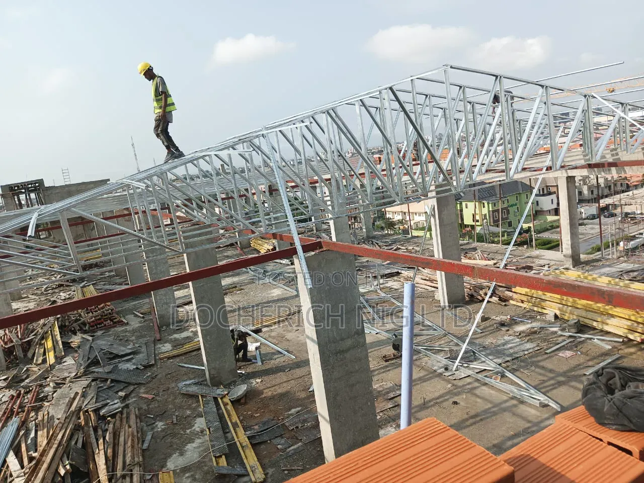 Docherich Galvanized Stainless Steel Trusses for Sale. Call Now