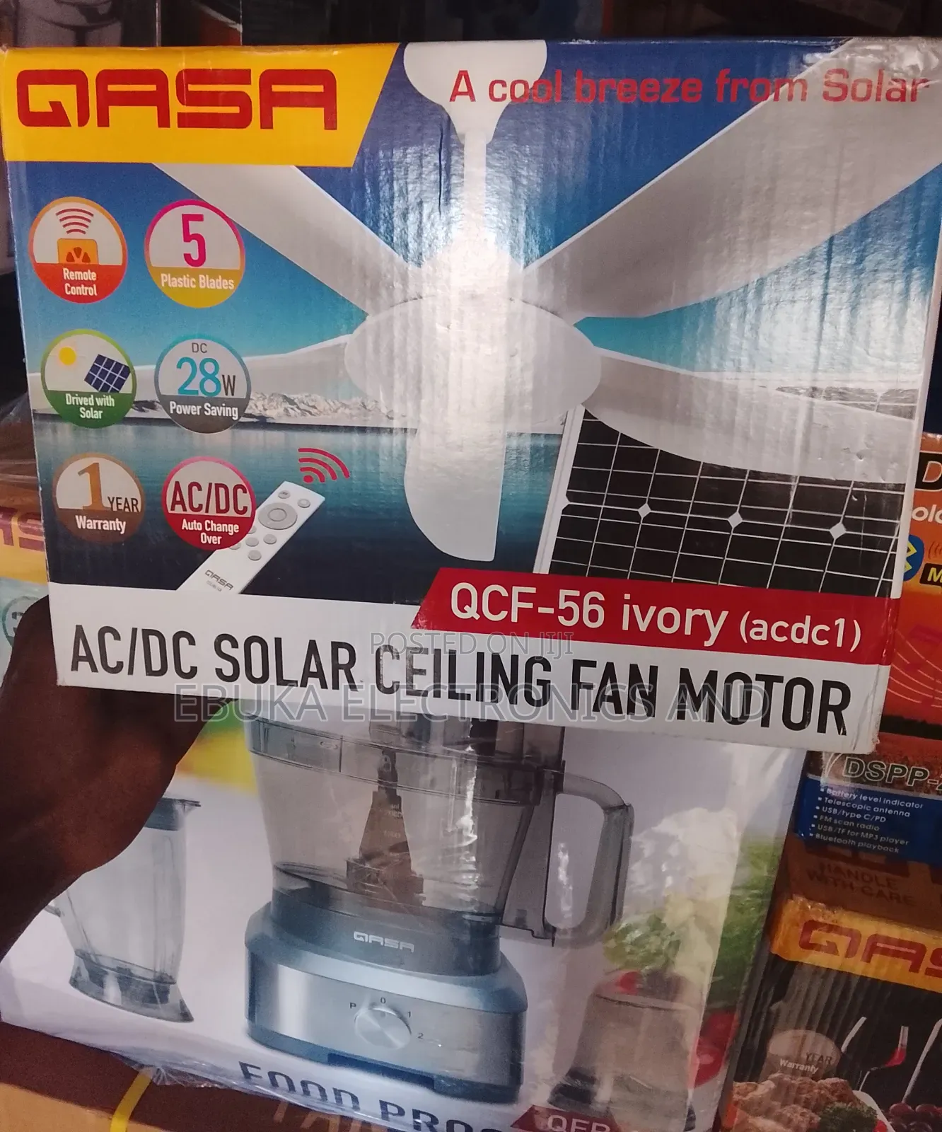Gasa Ceiling Fan Ac and Dc 5 Blade Is Available Now