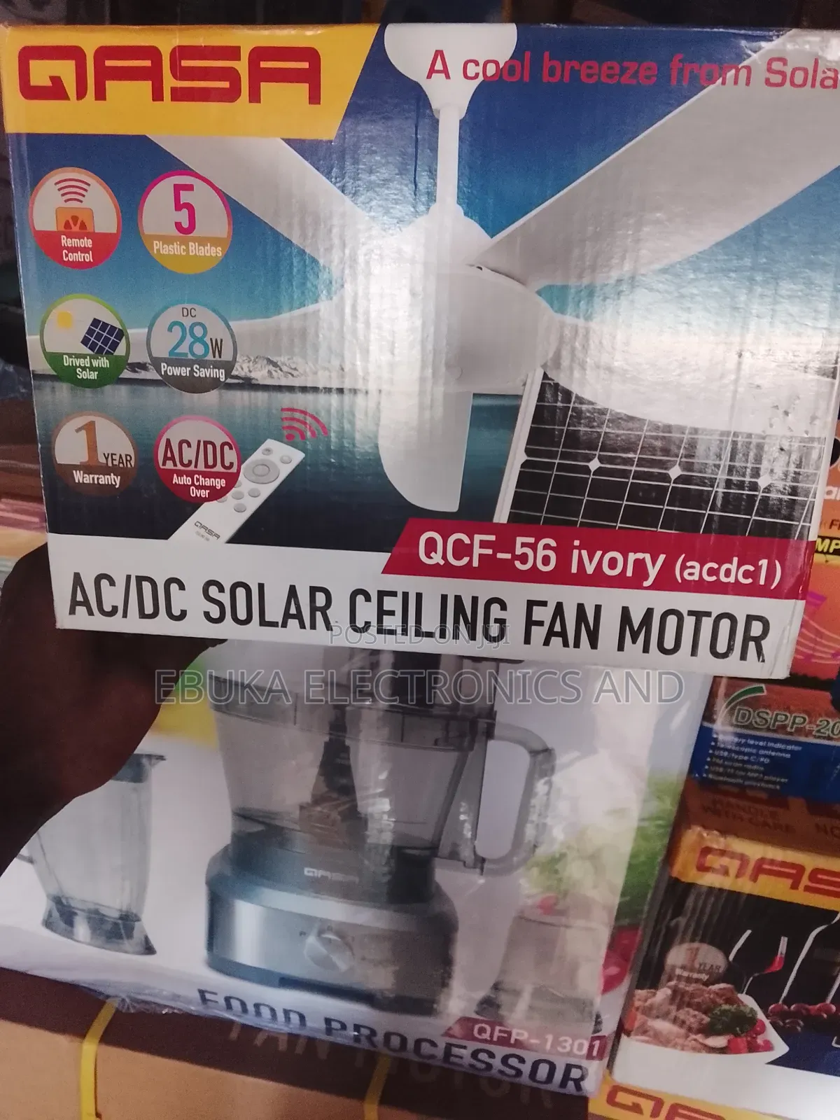 Gasa Ceiling Fan Ac and Dc 5 Blade Is Available Now