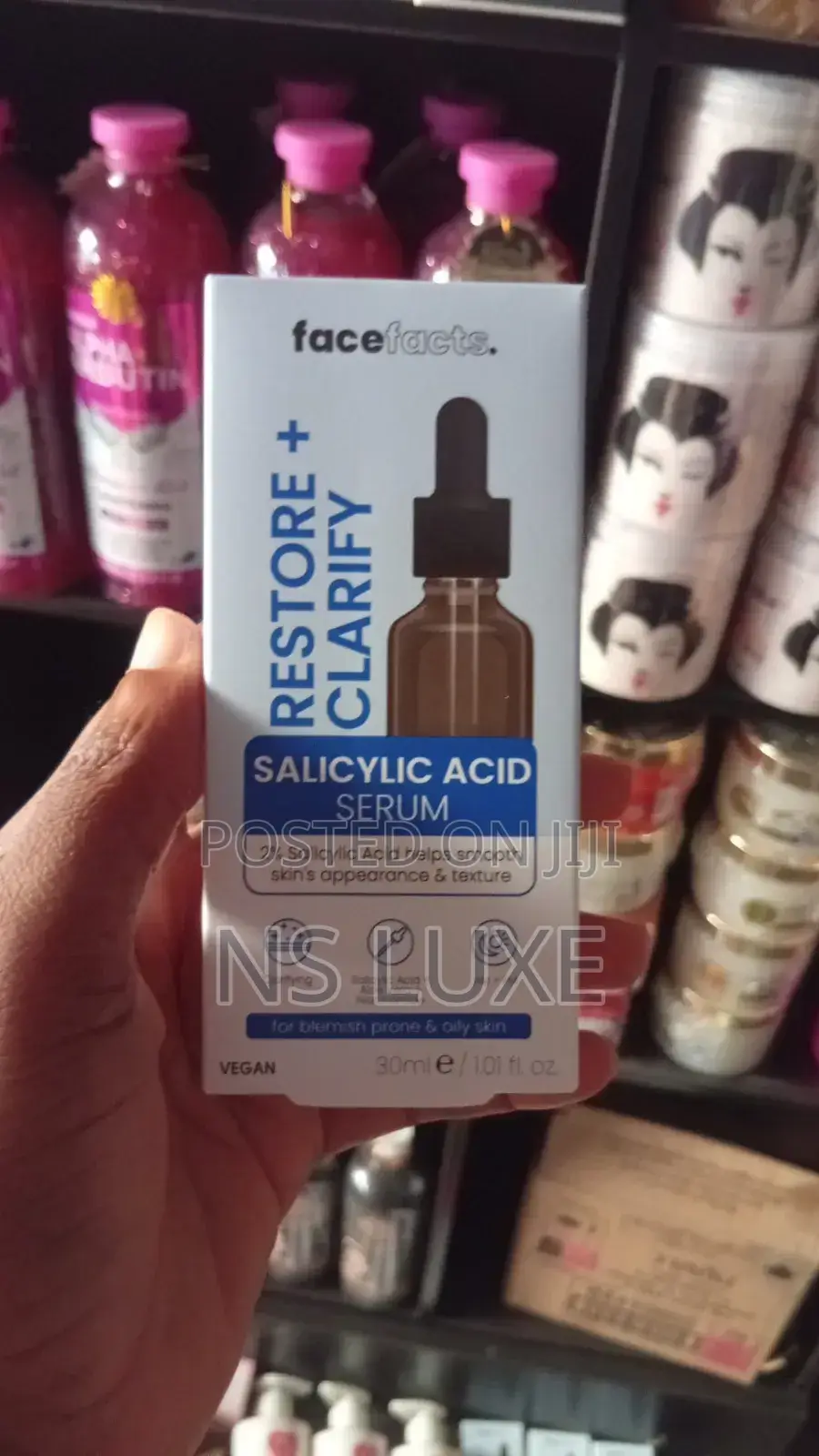 Facefacts Ceramide Cleanser and Salicylic Serum 7500 Each