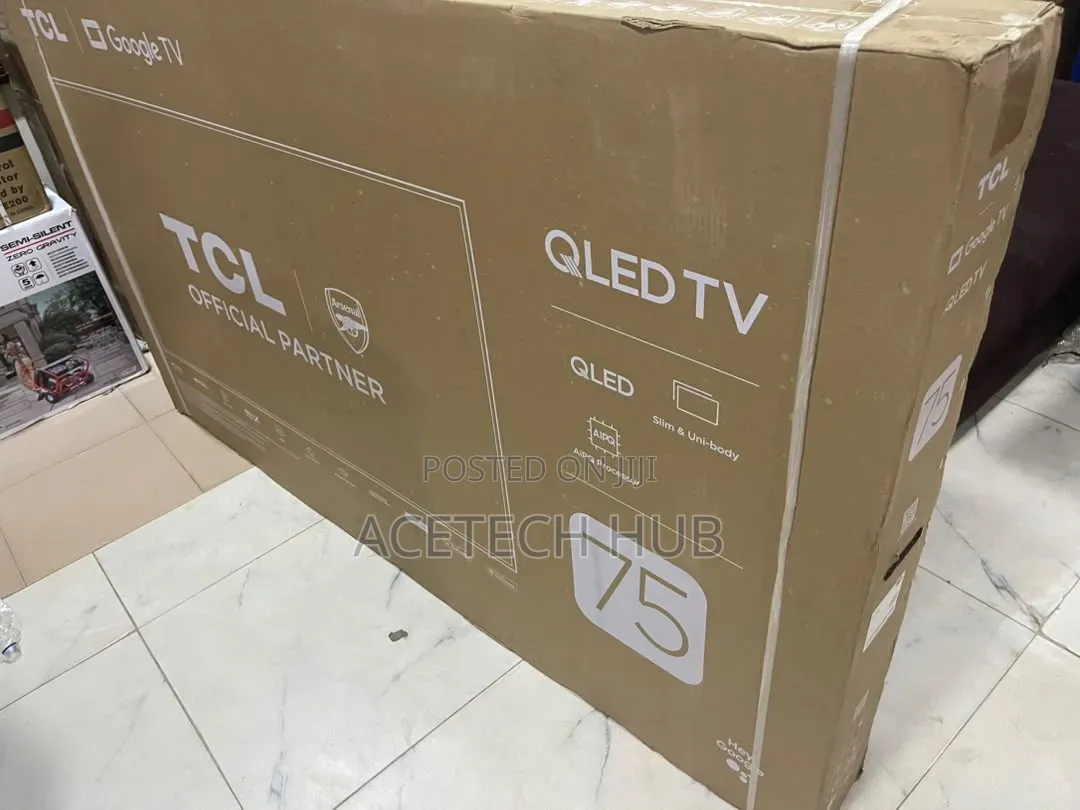 TCL 75" Tv – Bigger Screen Better Experience