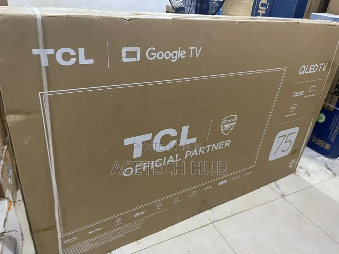 TCL 75" Tv – Bigger Screen Better Experience