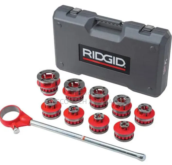 Ridgid Pipe Threading Machine Set Available