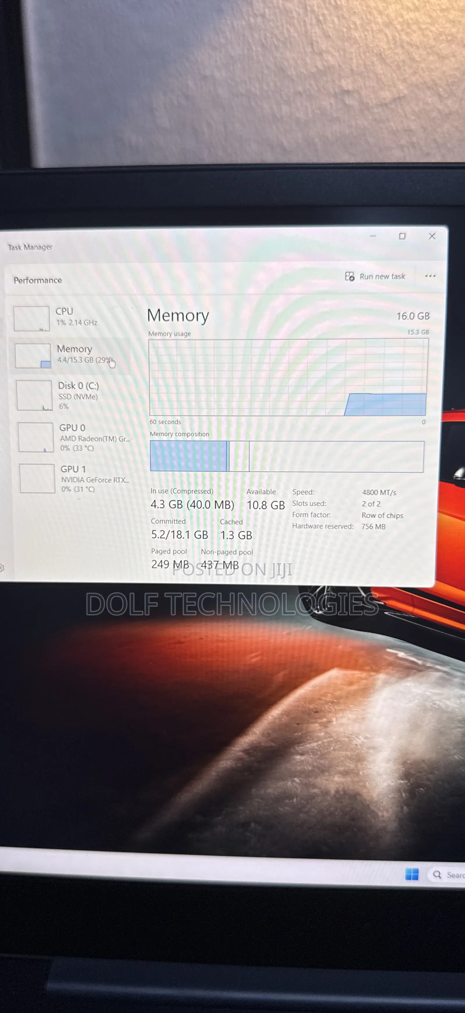 Laptop Razer Blade 16GB AMD Ryzen 9 SSD 1T