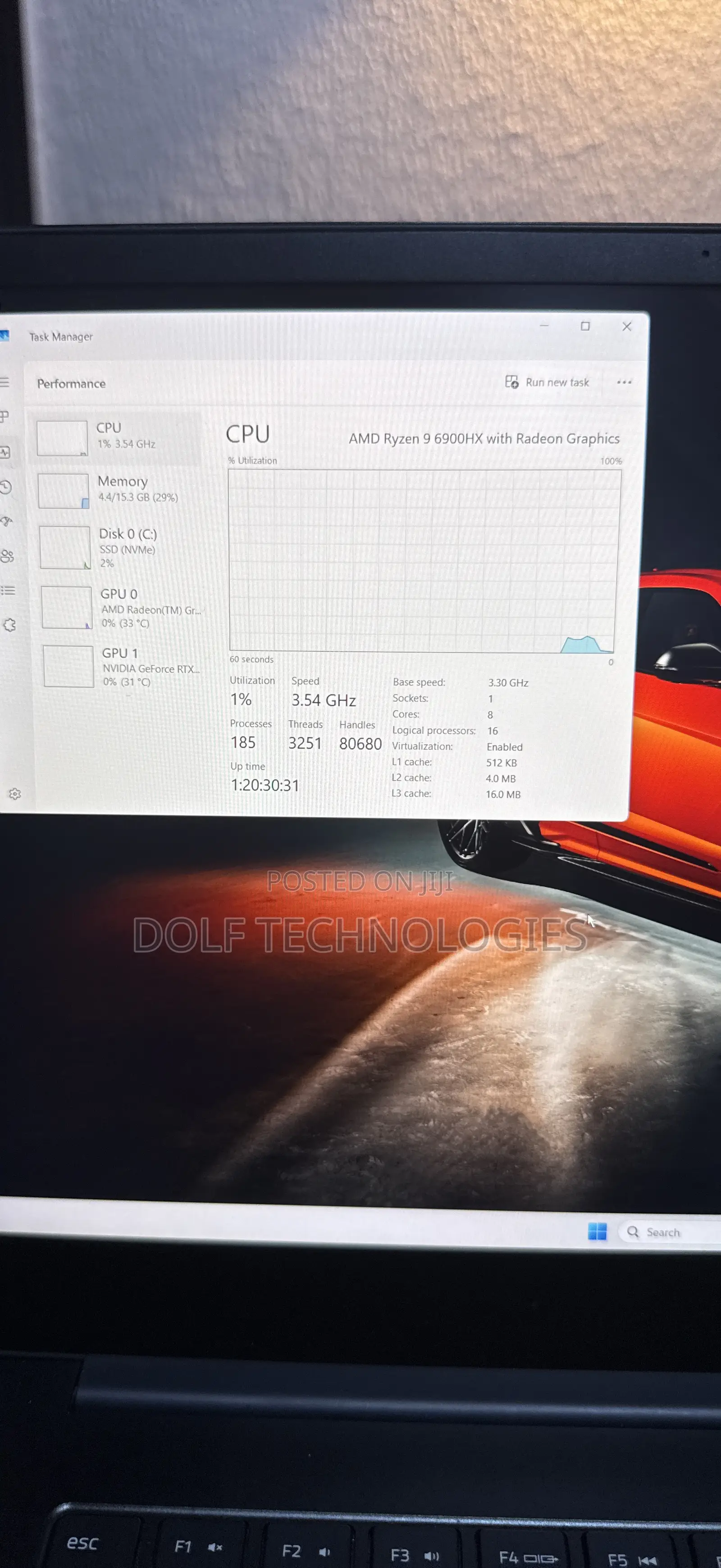 Laptop Razer Blade 16GB AMD Ryzen 9 SSD 1T