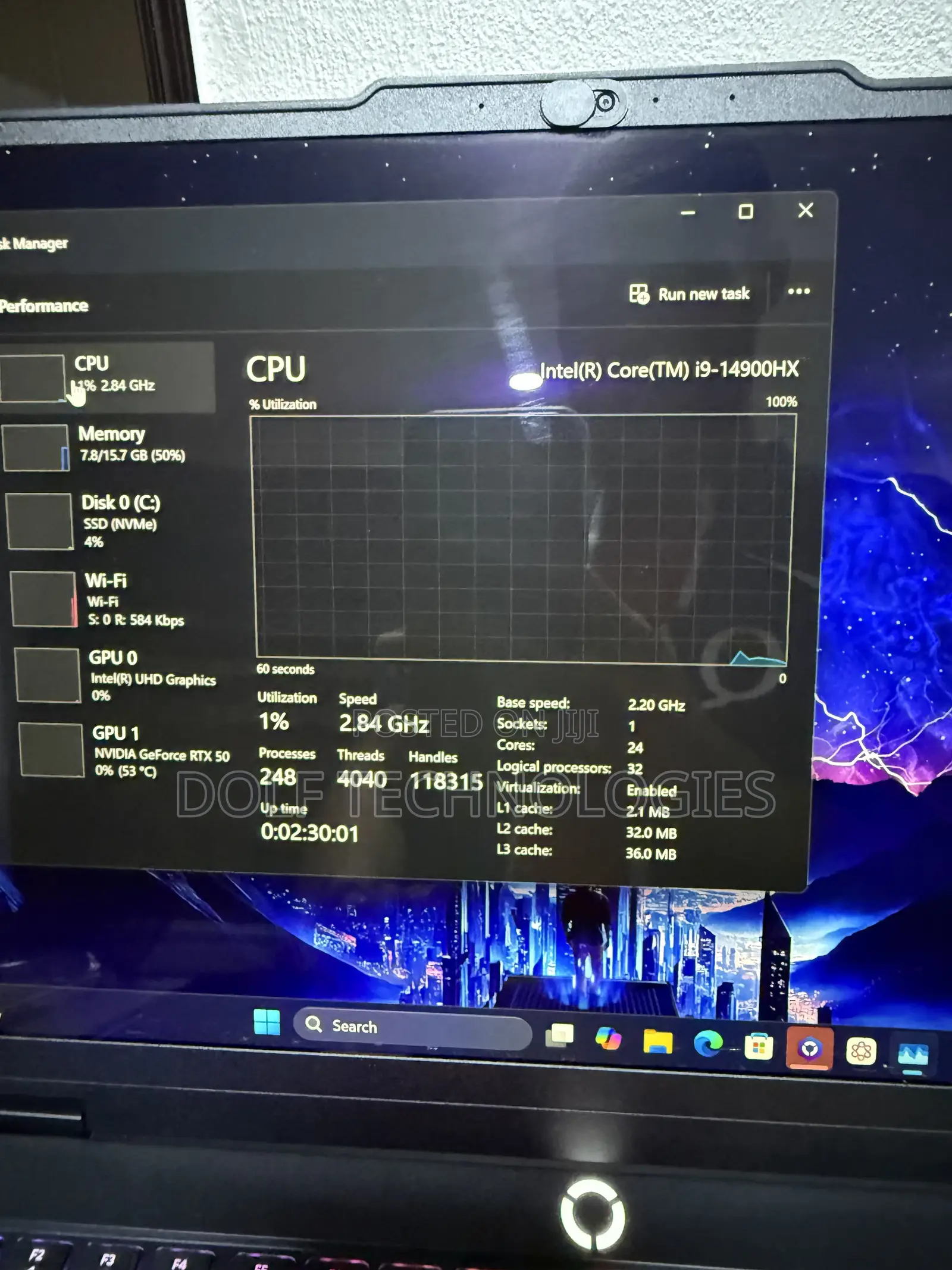 Laptop Lenovo Legion 5 32GB Intel Core i9 SSD 1T