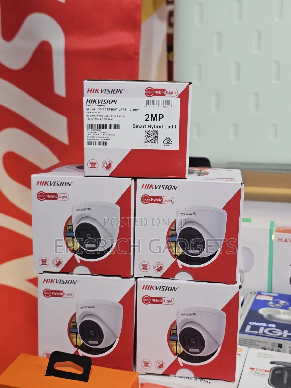 Hikvision 2mp Smart Hybrid Light Indoor CCTV Camera