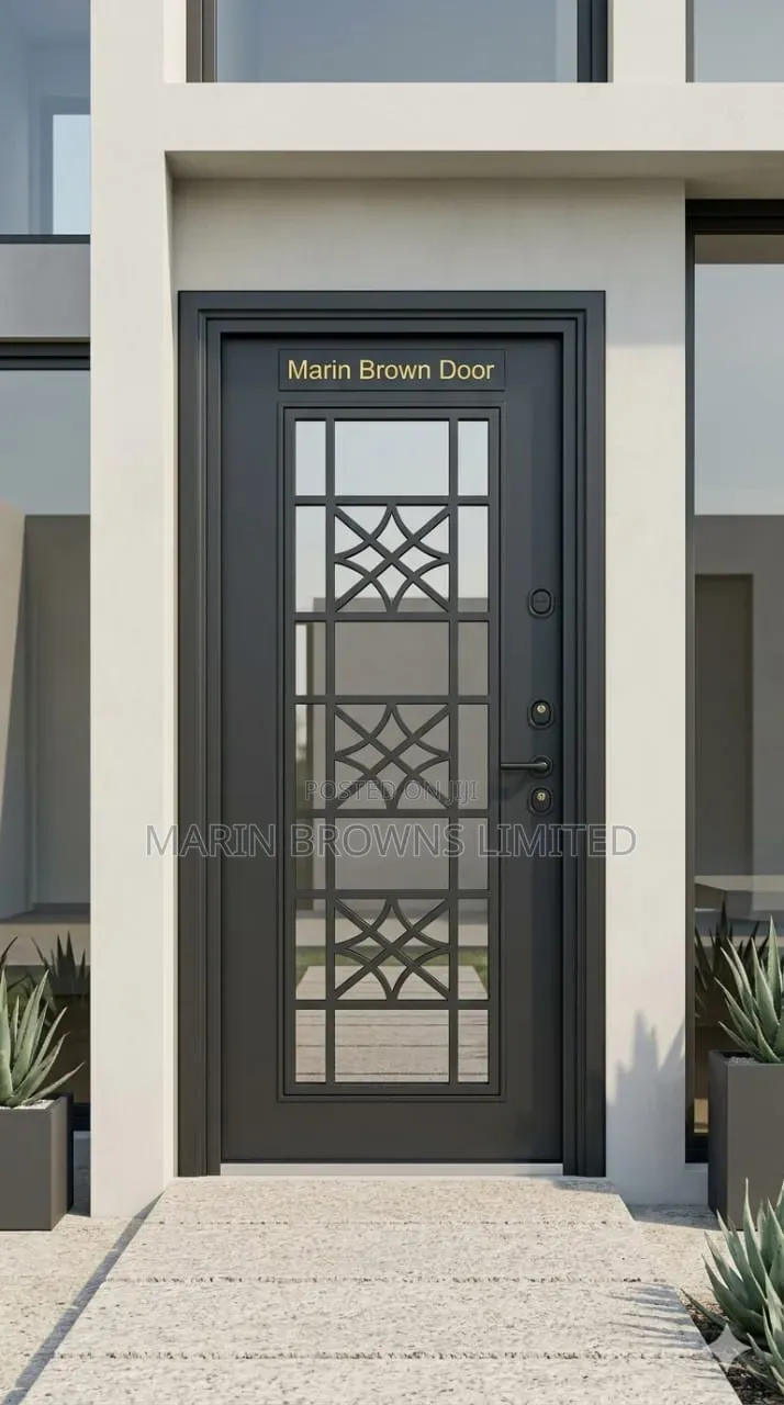 Copper Glass Door
