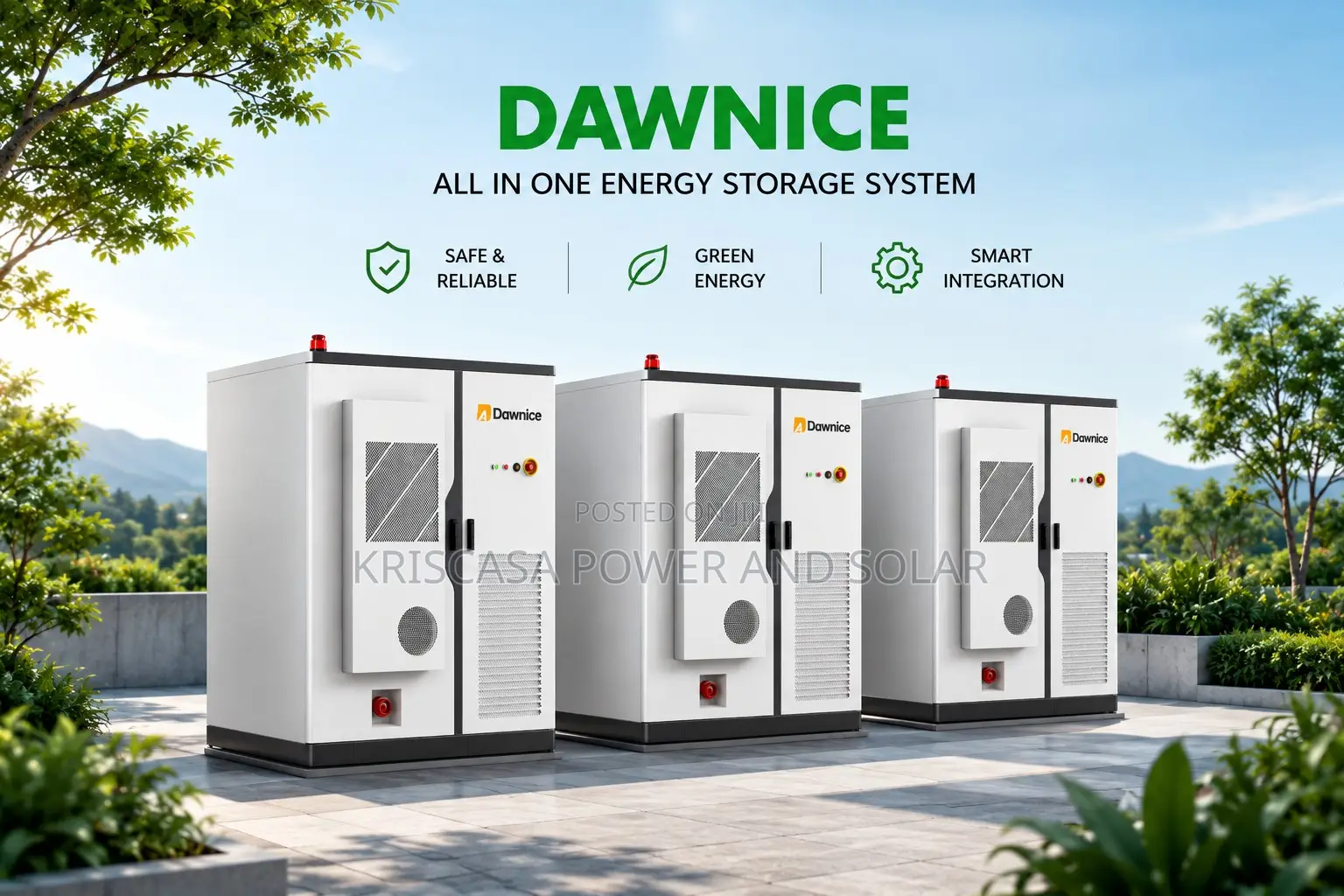 Dawnice (125kw/265kwh) All-in-One Energy Storage System
