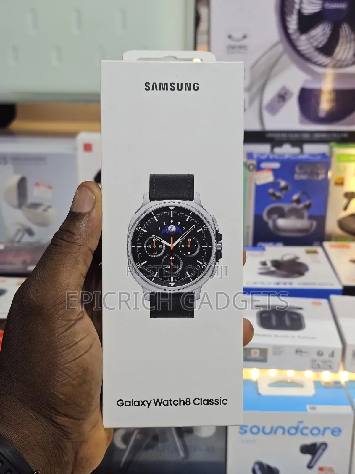 Samsung Galaxy Watch 8 Classic Smartwatch Wi-Fi Bluetooth