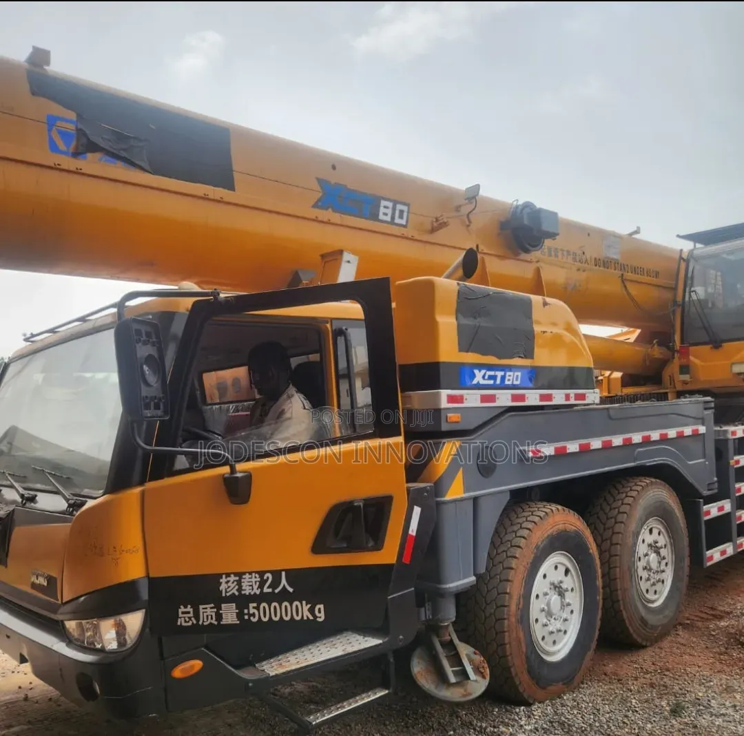 Foreign Used 80t XCMG Mobile Crane