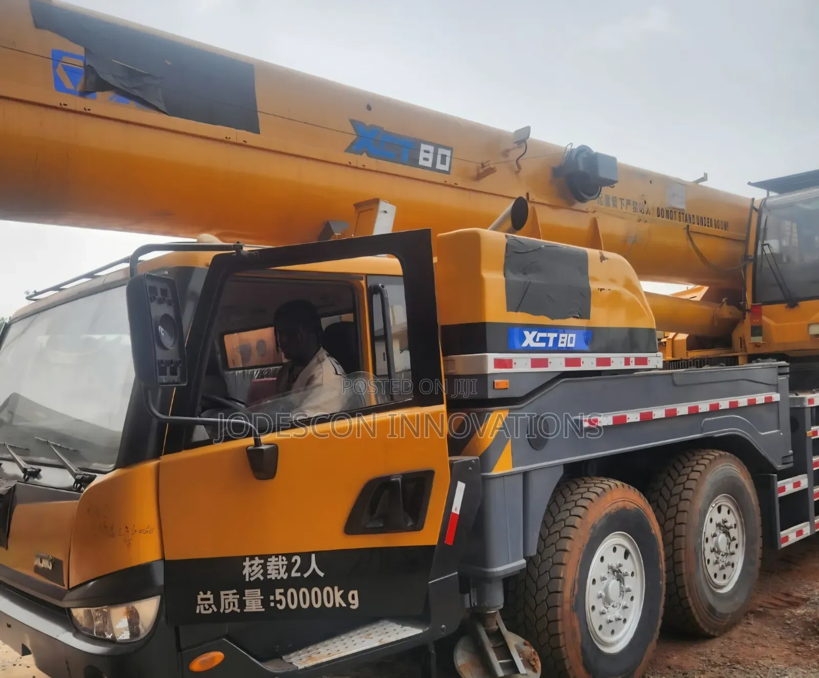 Foreign Used 80t XCMG Mobile Crane