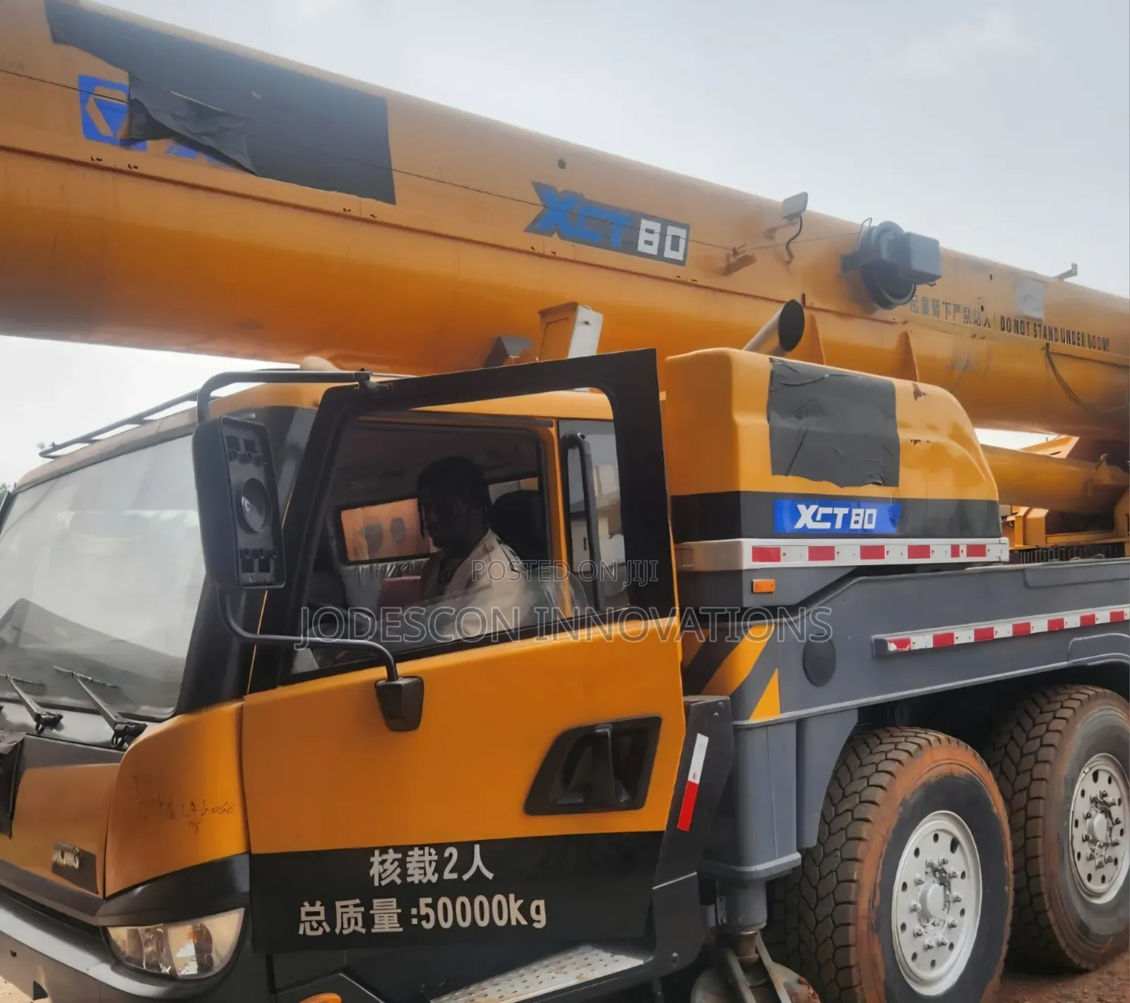 Foreign Used 80t XCMG Mobile Crane