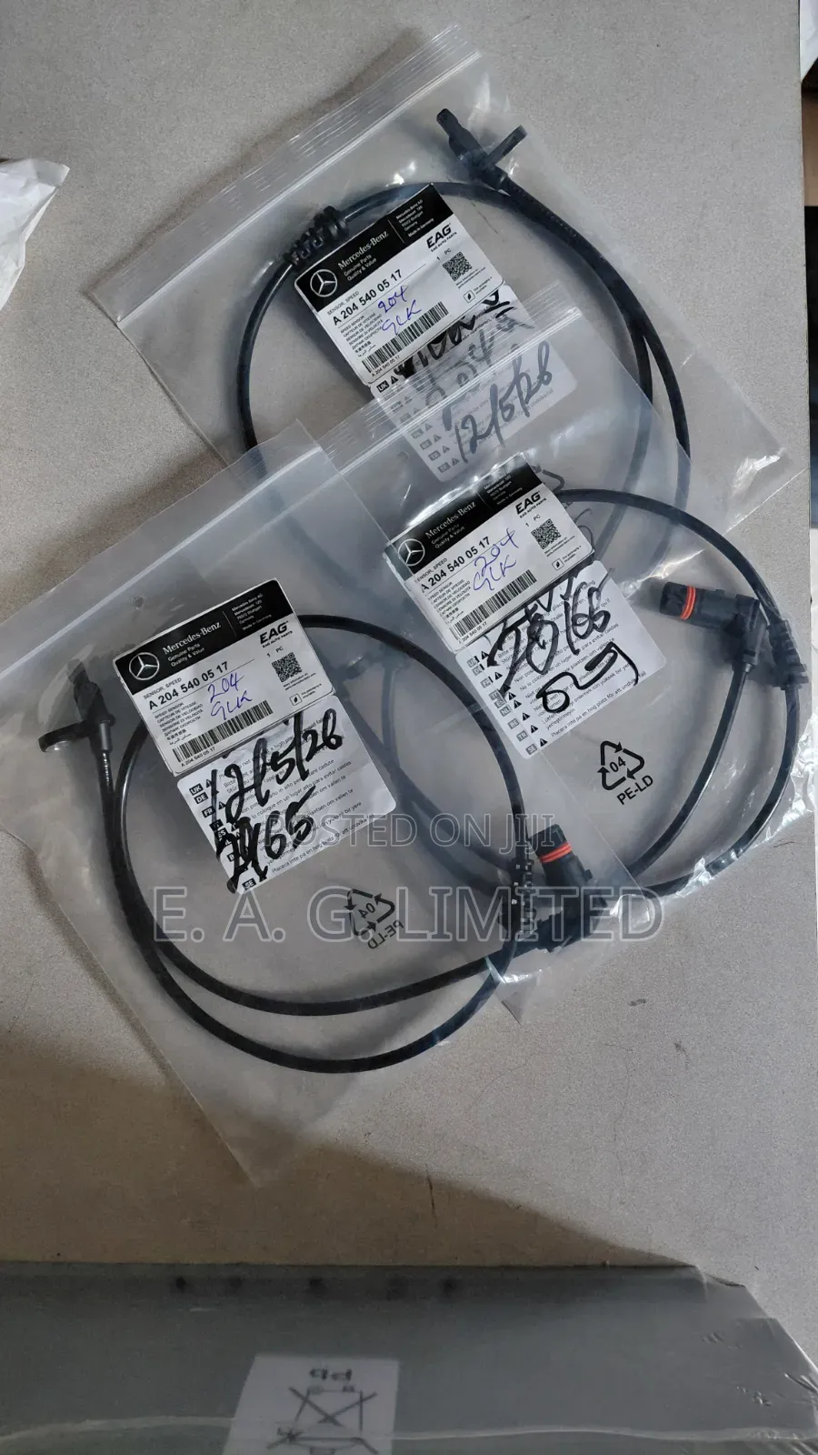 Original Wheel Speed Sensor (Part Number A) Mercedes-Benz.