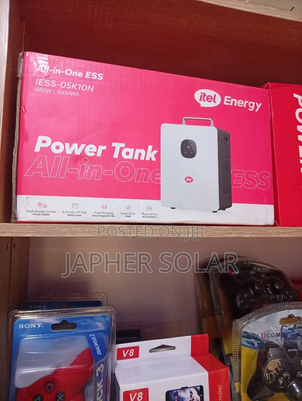 Itel Power Tank 500w/1000wh Lithium Battery