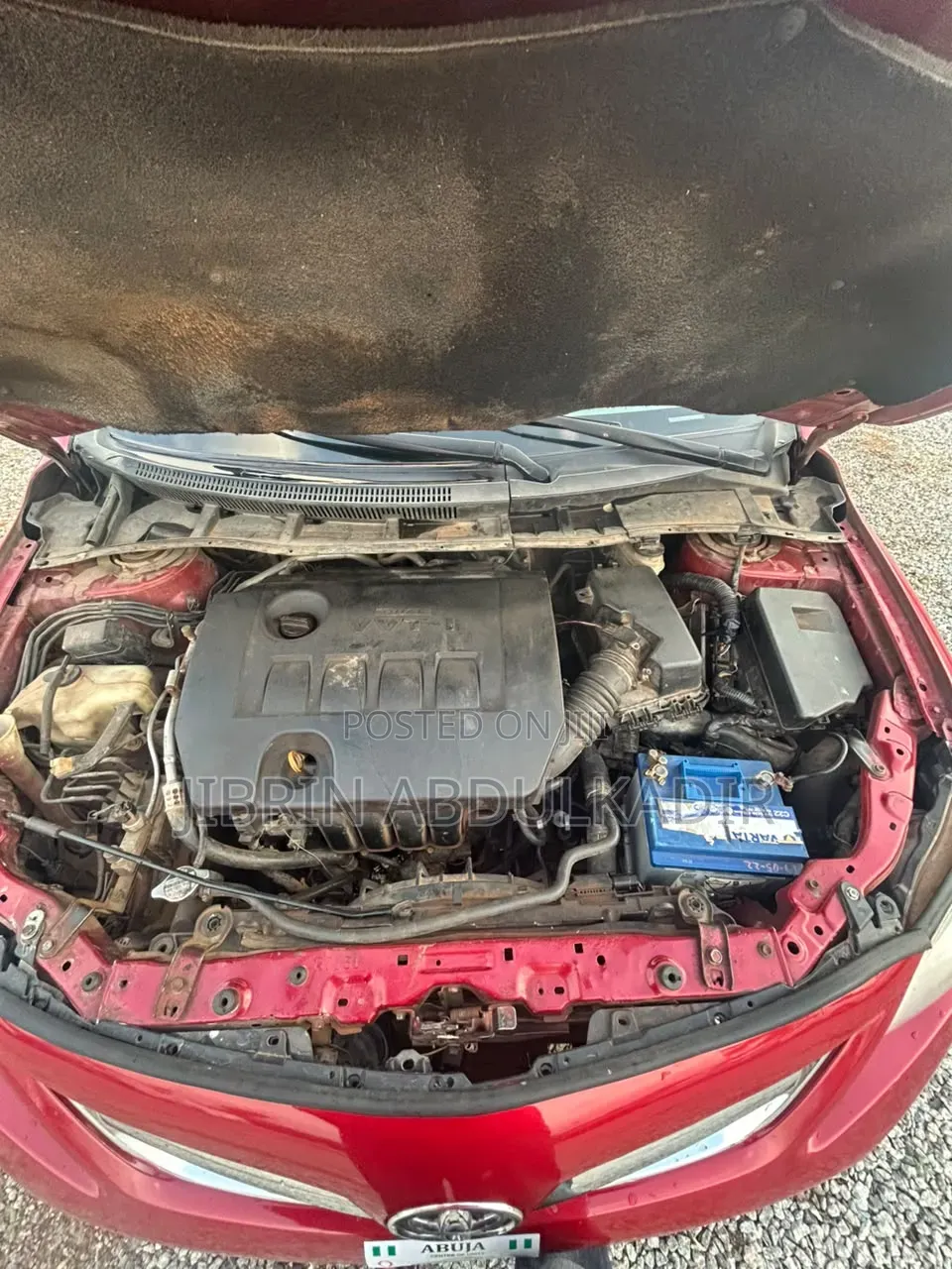 Toyota Corolla LE 4dr Sedan (1.8L 4cyl 4A) 2010 Red