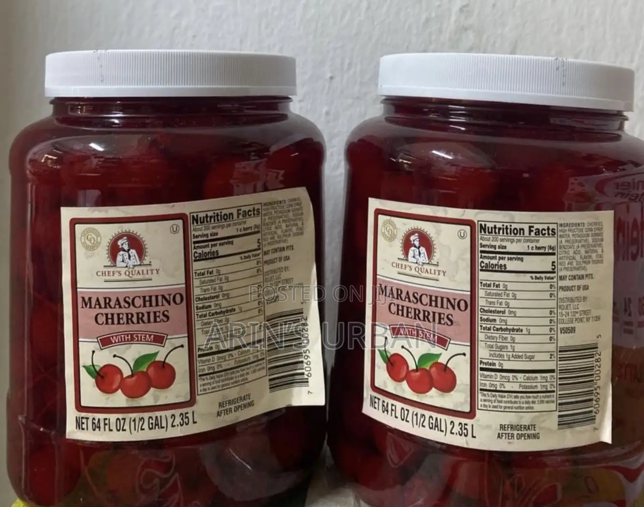 Chef Quality Maraschino Cherries