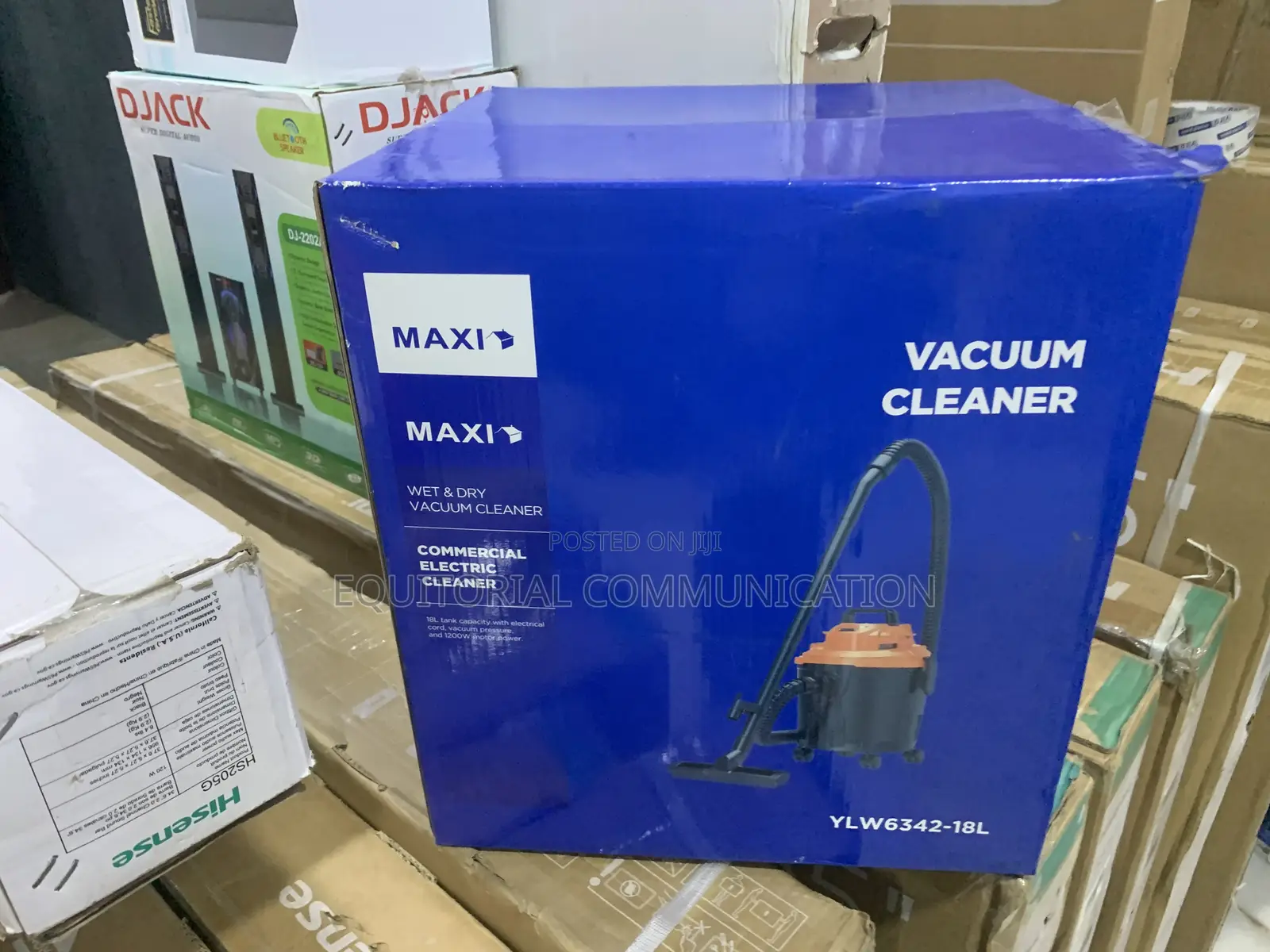 Maxi Wet Dry Vacuum Cleaner With Blower 18l