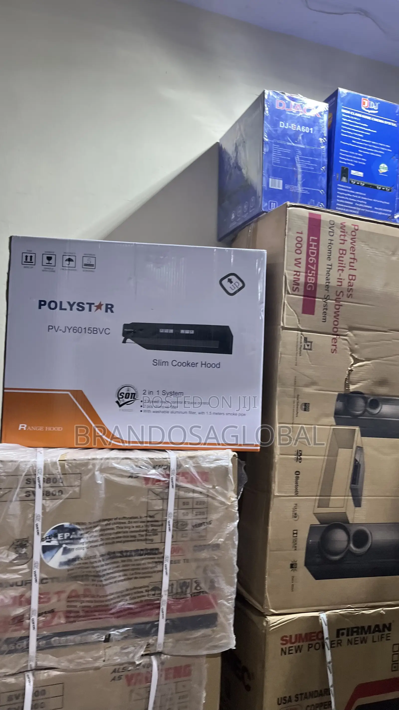 Polystar Slim Cooker Hood Pv-Jy6015bvc–Modern Cooking Ventilation Unit
